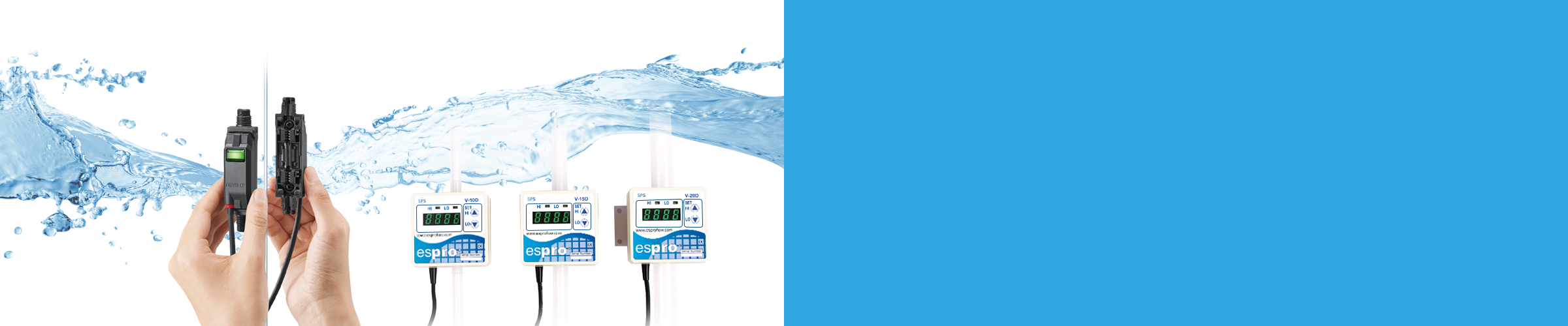 Flowmeters and sensors