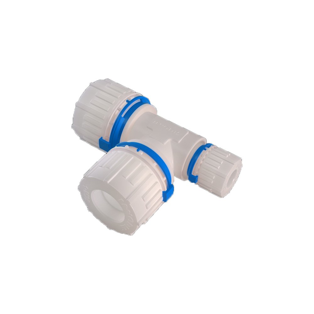 Reducing Union Tee 12 x 10mm | 6 x 4mm | 12 x 10mm