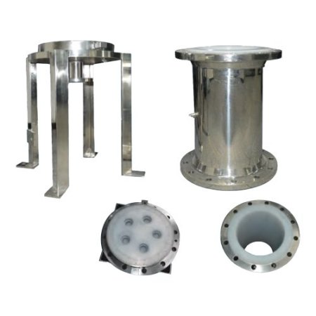 HSPFA series - 5-Round PFA Lined Filter Housing 304 stainless steel HSPFA series - 5-Round PFA Lined Filter Housing 304 stainless steel