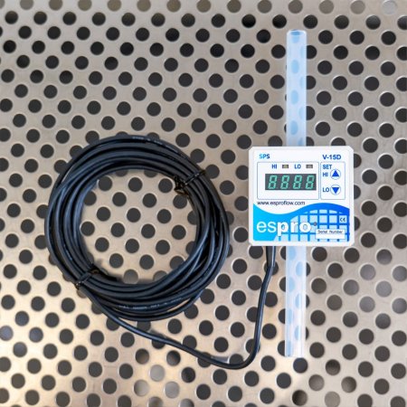 Espro Vortex Flow Meter 1 - 16 L/min (with Display)